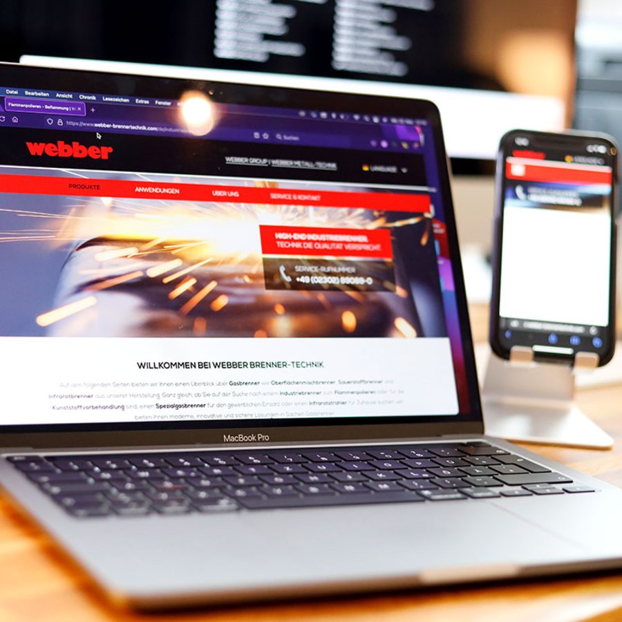 Typo3 Webseite für Webber