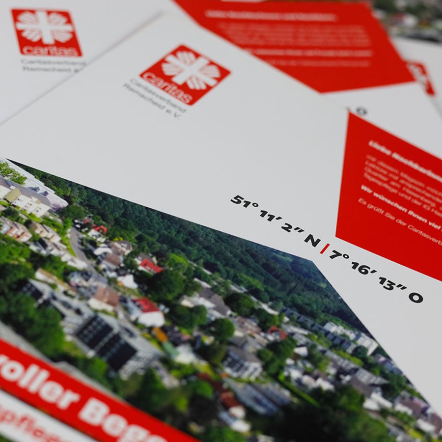 Drohnenshooting für die Tagespflege der Caritas in Remscheid am Hasenberg
