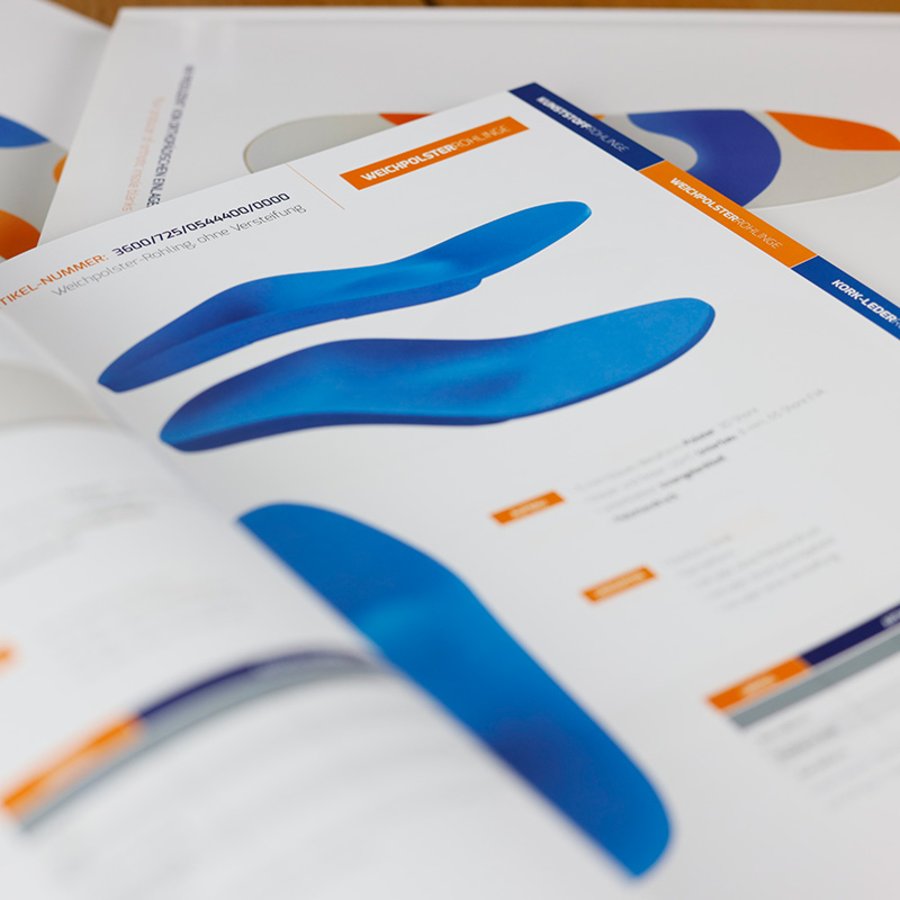 Der Produktkatalog der Firma Orthopädie Kall GmbH