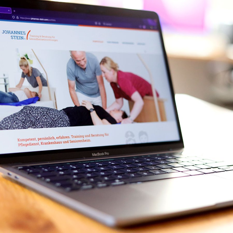 Typo3 Website für unseren Kunden Johannes Stein